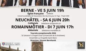 Dixit Dominus - De Saint Andrews à la Suisse - tournée 2026